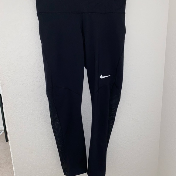 nike black dri fit leggings